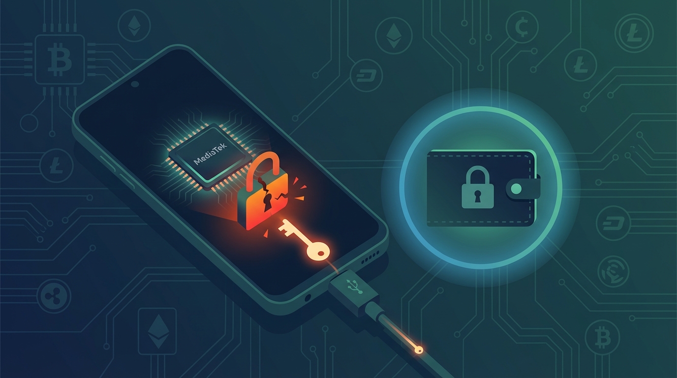 Faille MediaTek : Sécurité des Portefeuilles Crypto Menacée